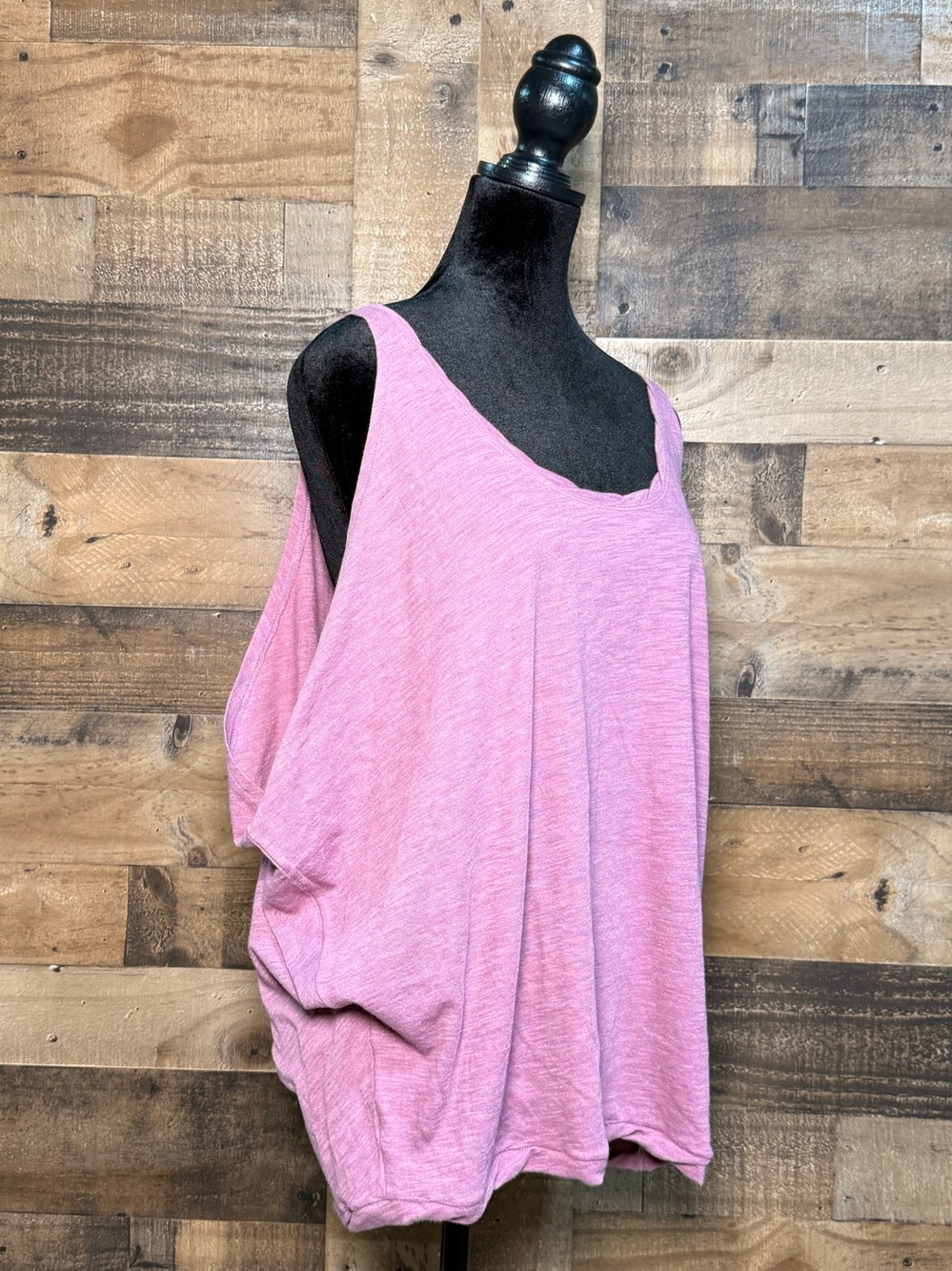 NEW NWT We The Free People Pink Sleeveless OS Tank Shirt XL TEP 107